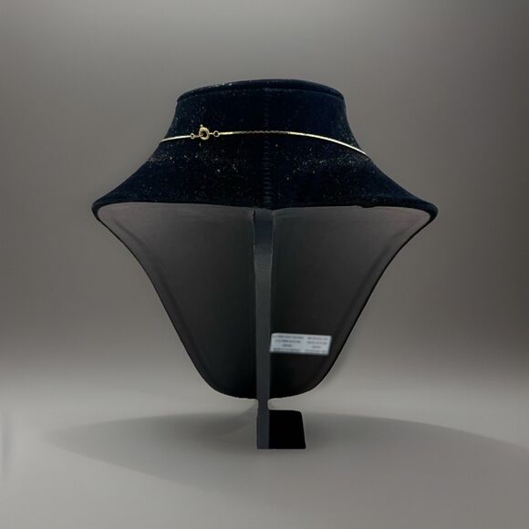 Vintage Statement Mother of Pearl/Abalone Shell Round Pendant Gold Floral Design - Picture 4 of 4